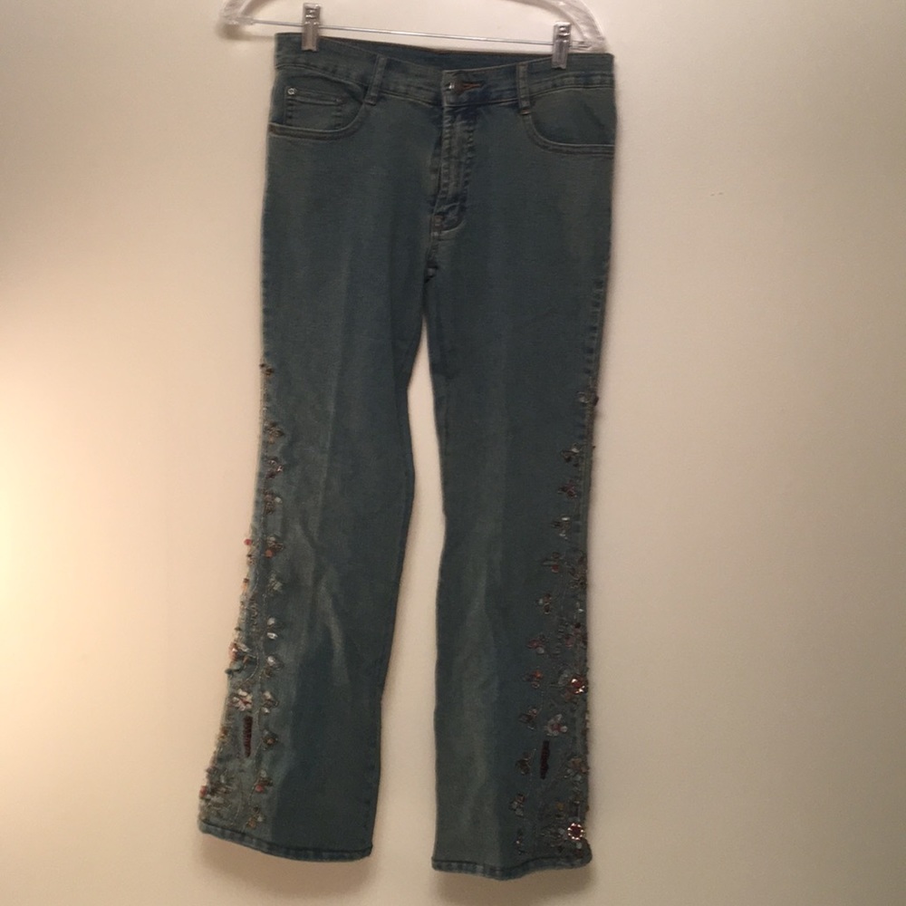 ASI Jeans With rhinestones Size 30